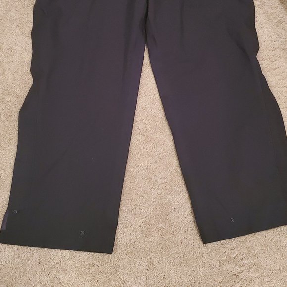 Zero Restriction ZR Mens Packable Rain Pants Golf in Black EDITED: found! - Picture 7 of 7
